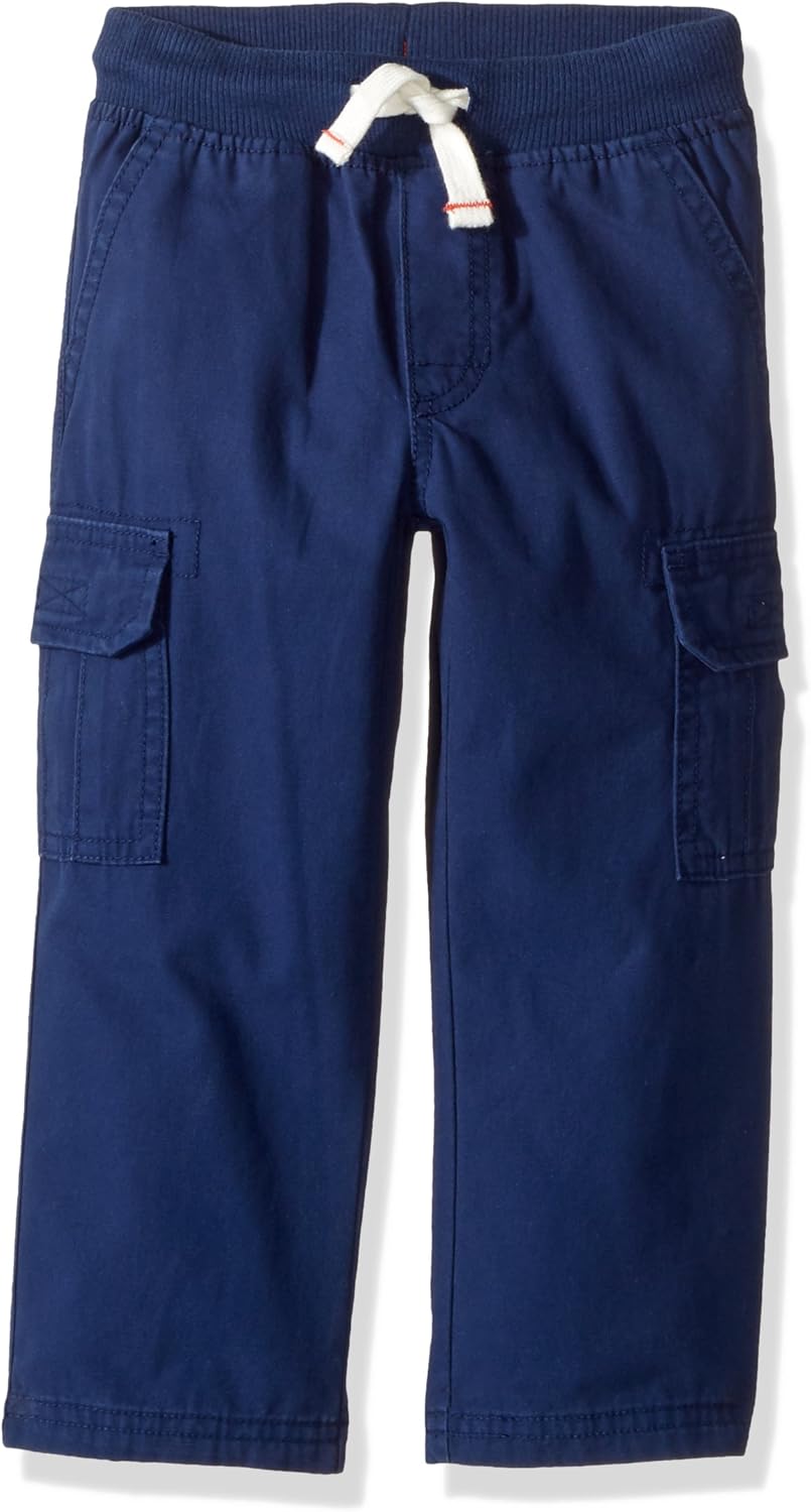Carter's Boys' Woven Pant 248g379, Blue, 4T Toddler Clothing