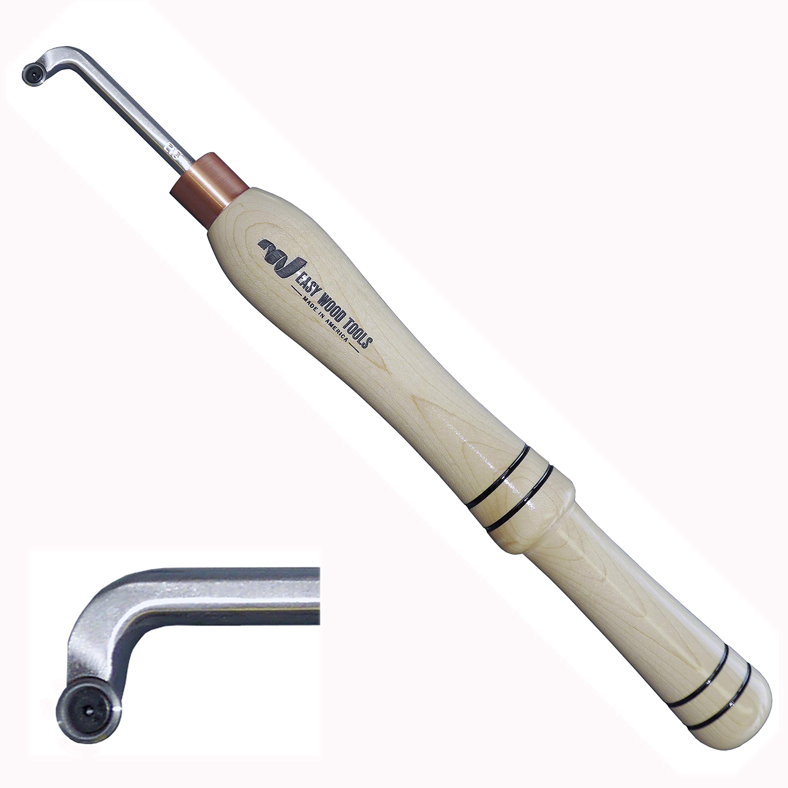 Easy Wood Tools #3 90 Degree Mini Hollower (6503) for Woodturning/Hollowing