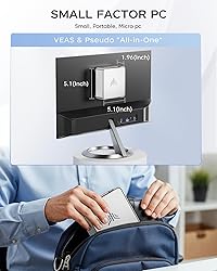 KAMRUI GK3Plus Mini PC, 16GB RAM 512GB M.2 SSD Mini