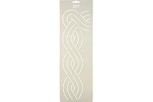 Quilting Creations Corner and Border Quilt Stencil, 3-1/2"