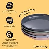 Vital Baby Nourish Plates 5 Pack EarthSmart Biodegradable 6m+ Microwave Safe view 3