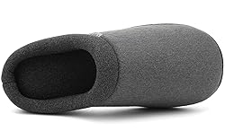 UBFEN Mens Slippers for Indoor Bedroom Memory Foam