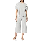 Amazon Essentials Women's Knit Jersey Capri Pajama Set