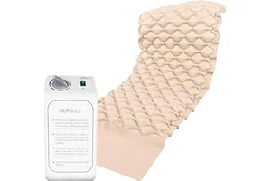 MedVance Premium Alternating Air Pressure Mattress Pad with Ultra Quiet Alternating Pump | Pressure Sore and Ulcer Prevention and Relief | Use on Medical, Hospital, or Standard Bed