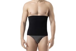 Farmacell Men's Waist Slimmer, Stomach Compression, Tummy Control Shapewear, Made in Italy, 405