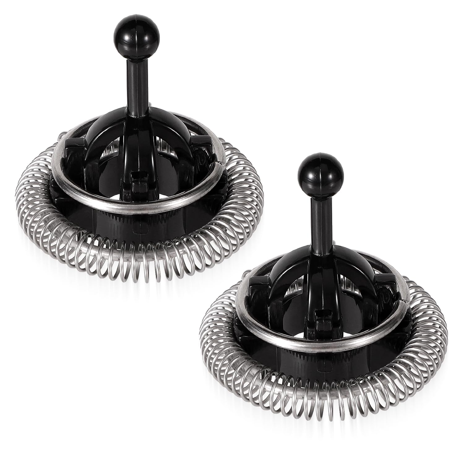 Photo 1 of 2pcs Milk Frother Parts for Nespresso, Stainless Steel ABS Material Milk Frother Replacement Whisk Accessories Compatible with Nespresso Aeroccino 3 4 Plus