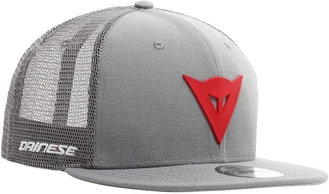 Dainese New Era 9fifty Trucker Snap Back Hat Grey Red Amazon Ca Clothing Accessories