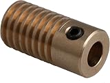 CNBTR 40T Brass Gear Wheel 5mm Hole Shaft Kit 0.5 Modulus 1:40 Reduction Ratio view 2