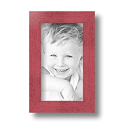 ArtToFrames 4x7 inch Berry Rustic Barnwood Wood