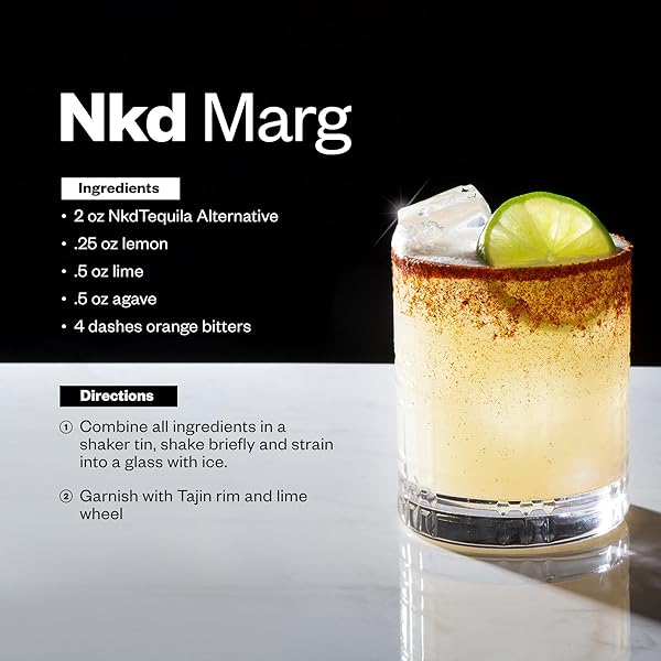 NKD DISTILLERY NON-ALCOHOLIC TEQUILA – 750ML