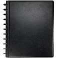 Arc Customizable Leather Notebook System, 8.5 x 11, Black