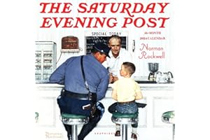 Graphique 2024 Saturday Evening Post Wall Calendar | 12” x 12” | Thick Paper | Home & Office Organizer | Large Monthly Grid | 3 Languages & Marked Holidays | 4 Month Preview Page for 2025