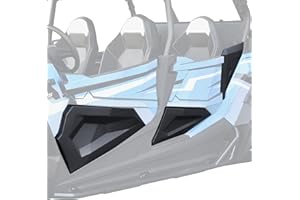 SAUTVS Lower Door Panels for Polaris RZR XP4 1000, 4 Seater Lower Half Door Inserts with Built-in Metal Frame for 2014-2023 Polaris RZR XP 4 1000 Turbo S 900 EPS(4 Doors, Replace #2879942)