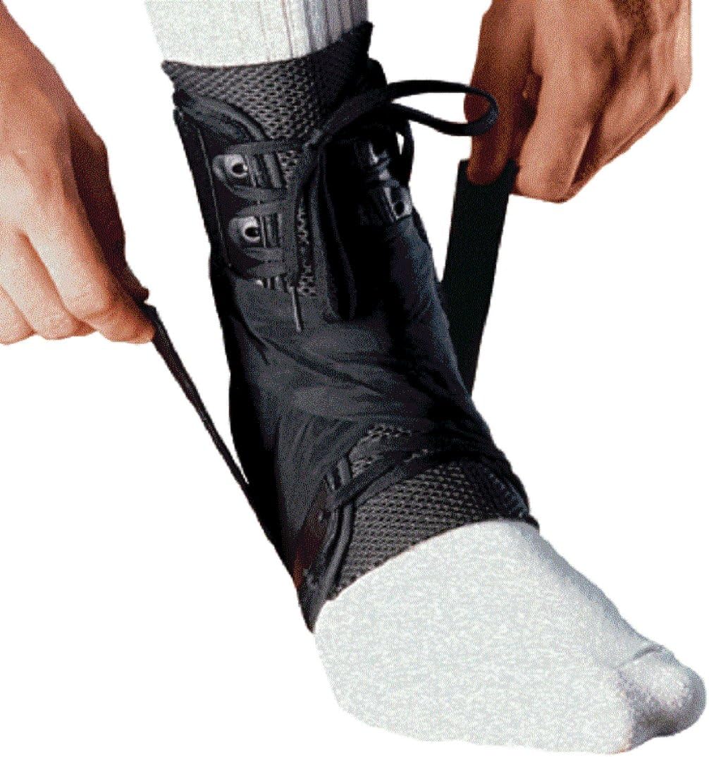 MEDIZED® Ankle Brace, Stabilizer, Lace Up Adjustable Support, Stirrup Compression – for Running, Basketball, Volleyball, Injury Recovery, Sprain, Ankle Wrap for Men, Women, and Children