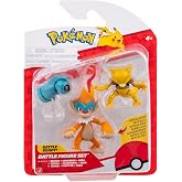 Pok&eacute;mon PKW4092 Battle Figure Set Tanhel, Abra and Panpyro Official Figures Set