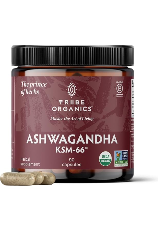 Amazon.com: TRIBE ORGANICS NOOTROPIC Duo - KSM66 Ashwagandha +