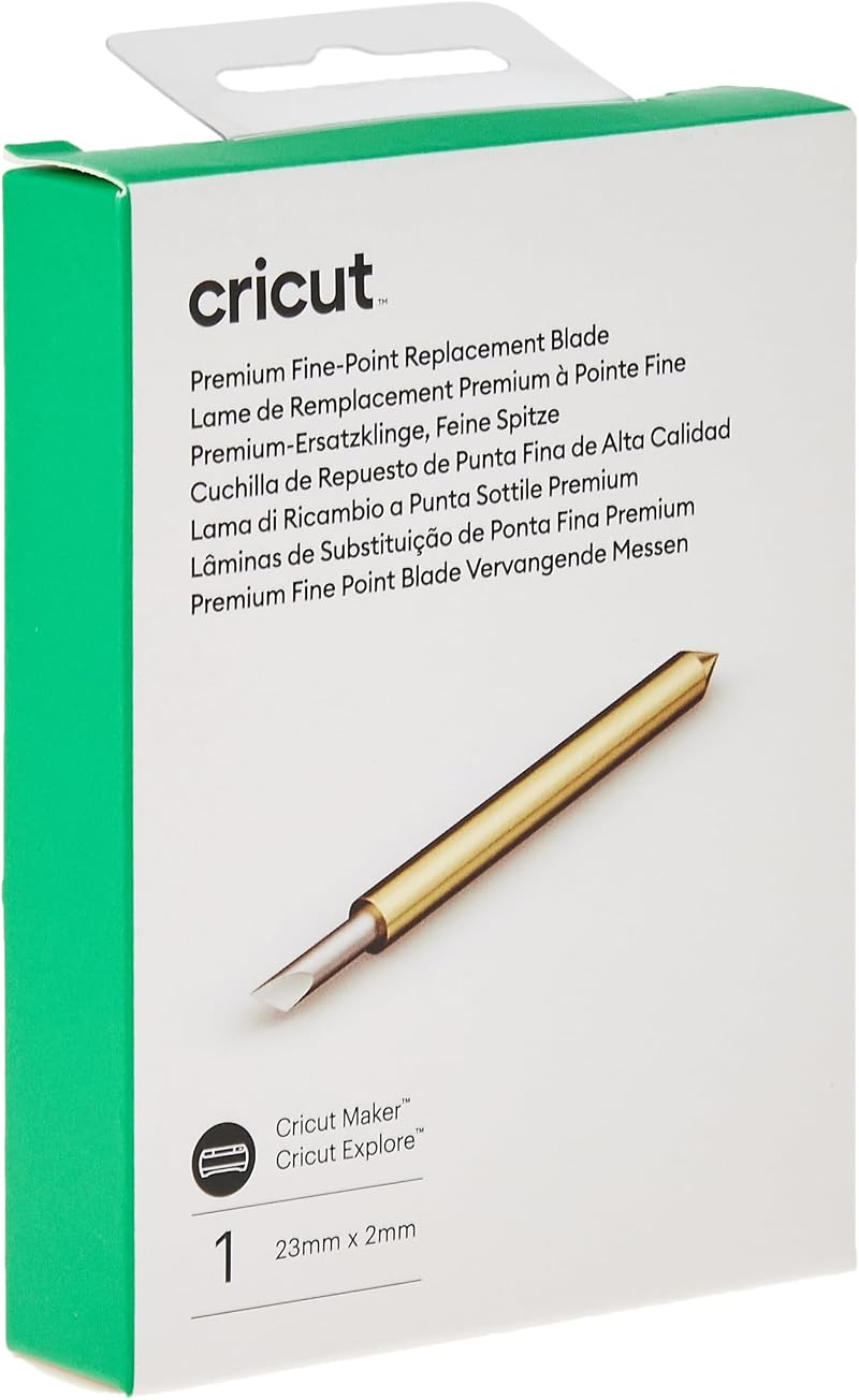 Cricut 2007300 Premium Fine-Point Blade Metal For Maker Explore