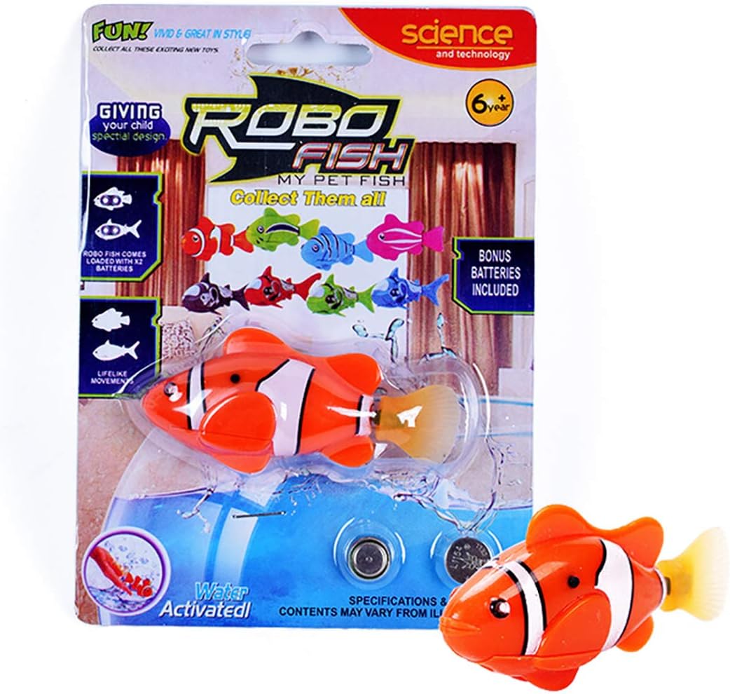 swimming robot fish toy