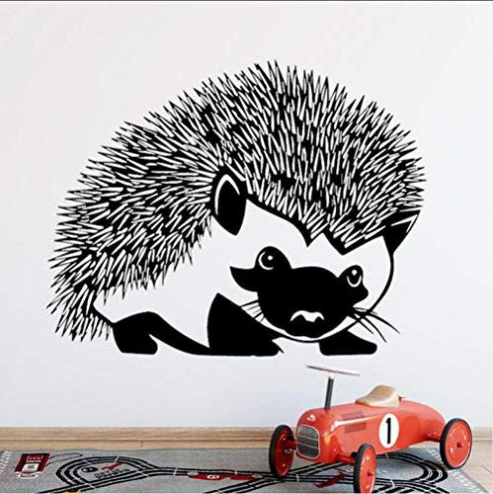 Amazon ウォールステッカー 壁画ライフウォールステッカーウォールステッカーハリネズミ ホームデコレーションウォールステッカービニールウォールステッカー壁紙ステッカー動物ハリネズミ43x56cm ウォールステッカー オンライン通販