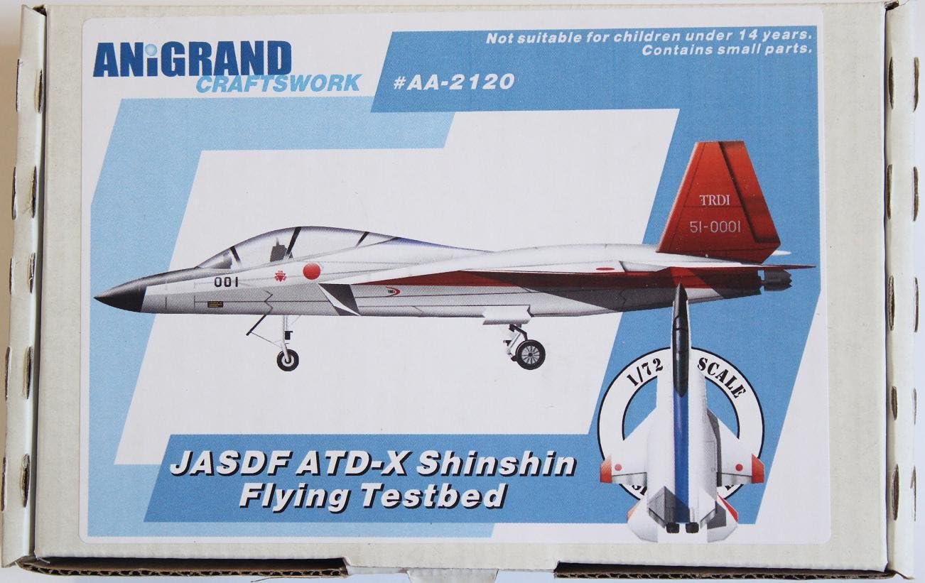 Amazon アニグランド レジンキット 1 72 三菱 Atd X 心神 先進技術実証機 Flying Testbed プラモデル 通販