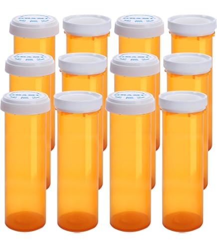Amazon.com: Five Star Supplies Plastic Pill Bottles - Reversible