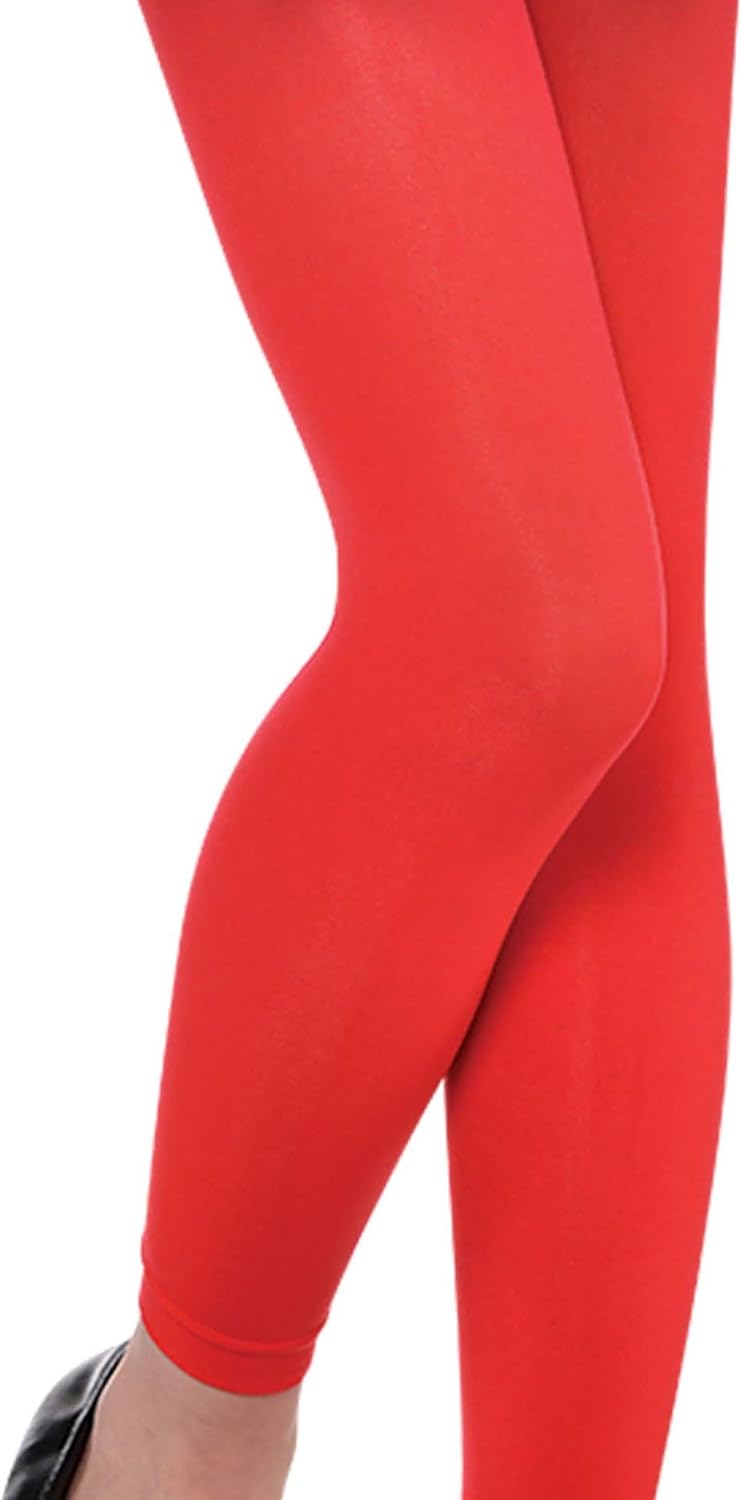 Hue Footless Tight (1, Apple Red) at Amazon Women’s Clothing store
