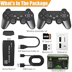 Retro Gaming Console, Plug and Play Video Games