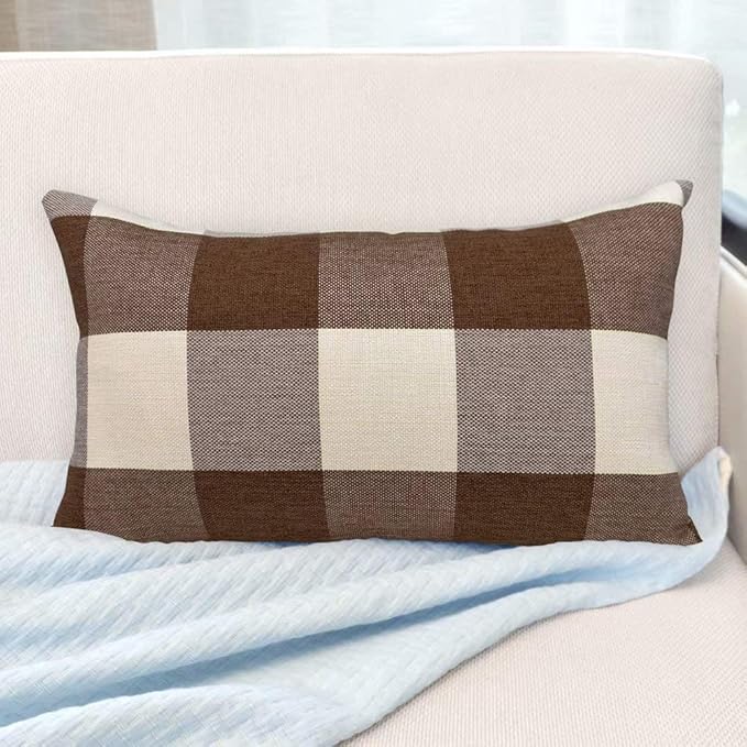 UMIKU Pillow Covers 12 X 20 Decorative Throw Pillows Covers