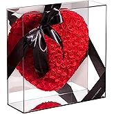 JoyFlower About 140pcs Preserved Roses Gift, Real Eternal Roses for Mom, Long Lasting Forever Flowers with Gift Box for Girlfriend Wife in Valentines Day Birthday Wedding Anniversary