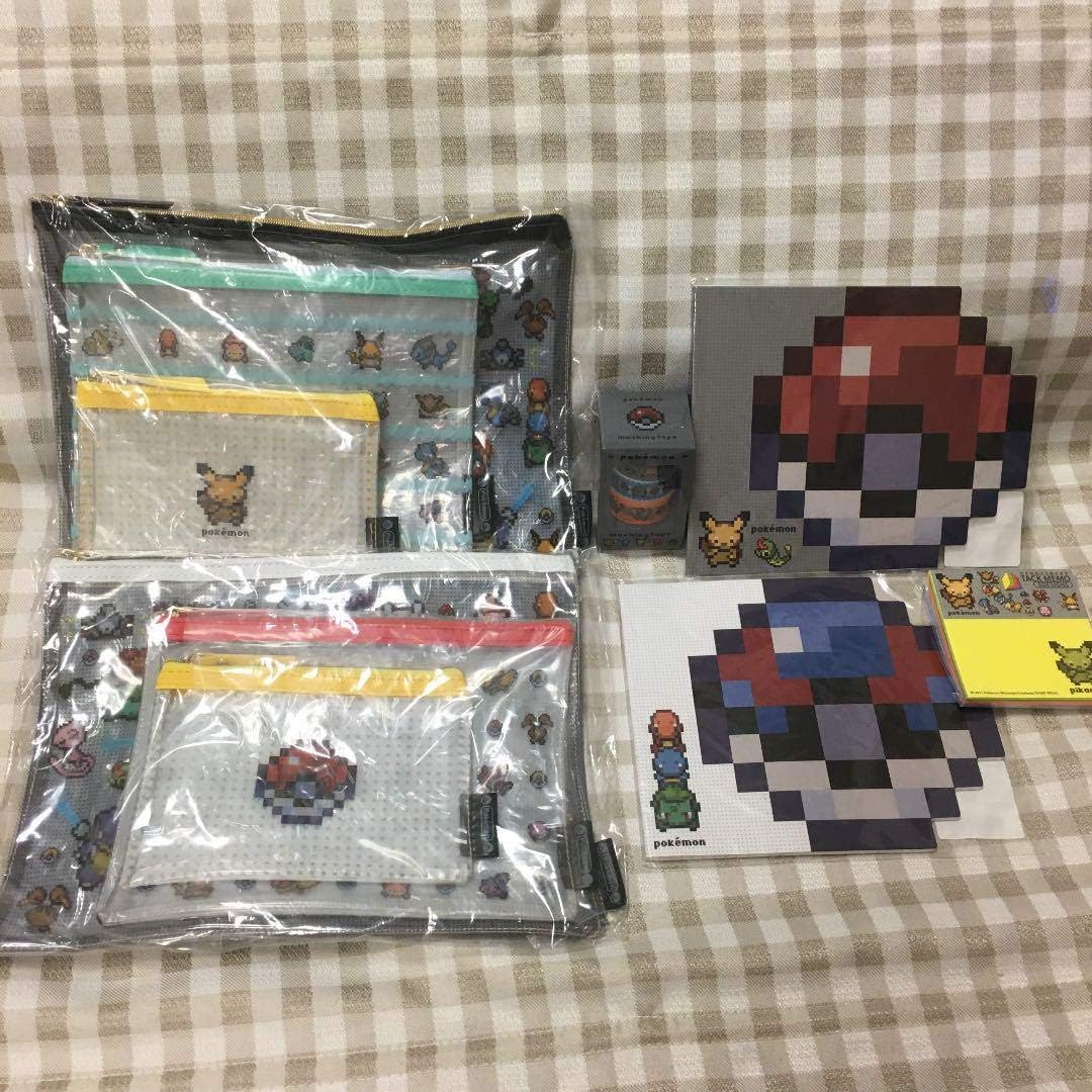 Amazon Co Jp ポケモンドット絵グッズまとめ売り ホビー 通販