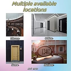 Self-adhesive 5 Inch House Numbers Acrylic House