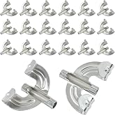 Piutouyar 20 Pack Bass Drum Claw Hook, Metal Bass Drum Parts Accessories | For Instrument Percussion Replacement