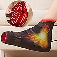 【MORE CHIPS】 1 Pack Infrared Light for Foot & Ankle, Full Wrap 850nm Infrared Light & 660nm Red Light at Home for Ankle Heel Foot, 3 Level Temperature, 10/20/30mins Timer and Pulse Mode