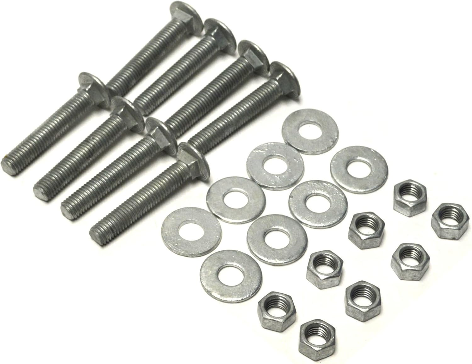 Dock Hardware 1/2" x 3" Galvanized Carriage Bolt Set (Pack