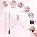 Makartt Cuticle Cutter with Pusher and Nipper 3 Pcs Set Stainless Steel view 8