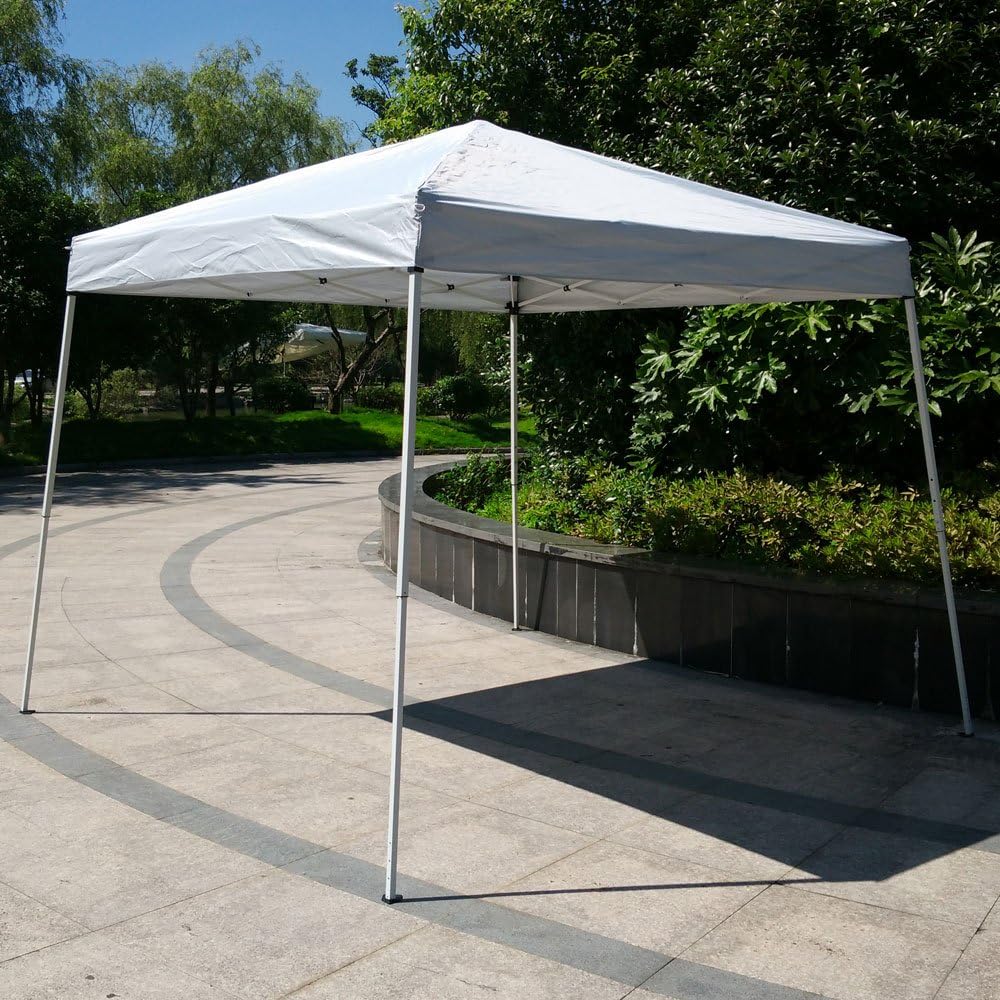 Ruior 3 x 3m Home Use Outdoor Camping Waterproof Folding Tent with Carry Bag White(US Shipment