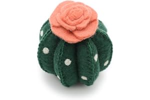 GLACIART ONE Sewing Pin Cushion Cactus | Large Size |Durable & Handmade Craft Supplies | Also for Quilting Needles, Sewing Machine Needles, Safety and T Pins