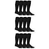 Fruit of the Loom Men's Dual Defense Tube Socks (12 Pack)