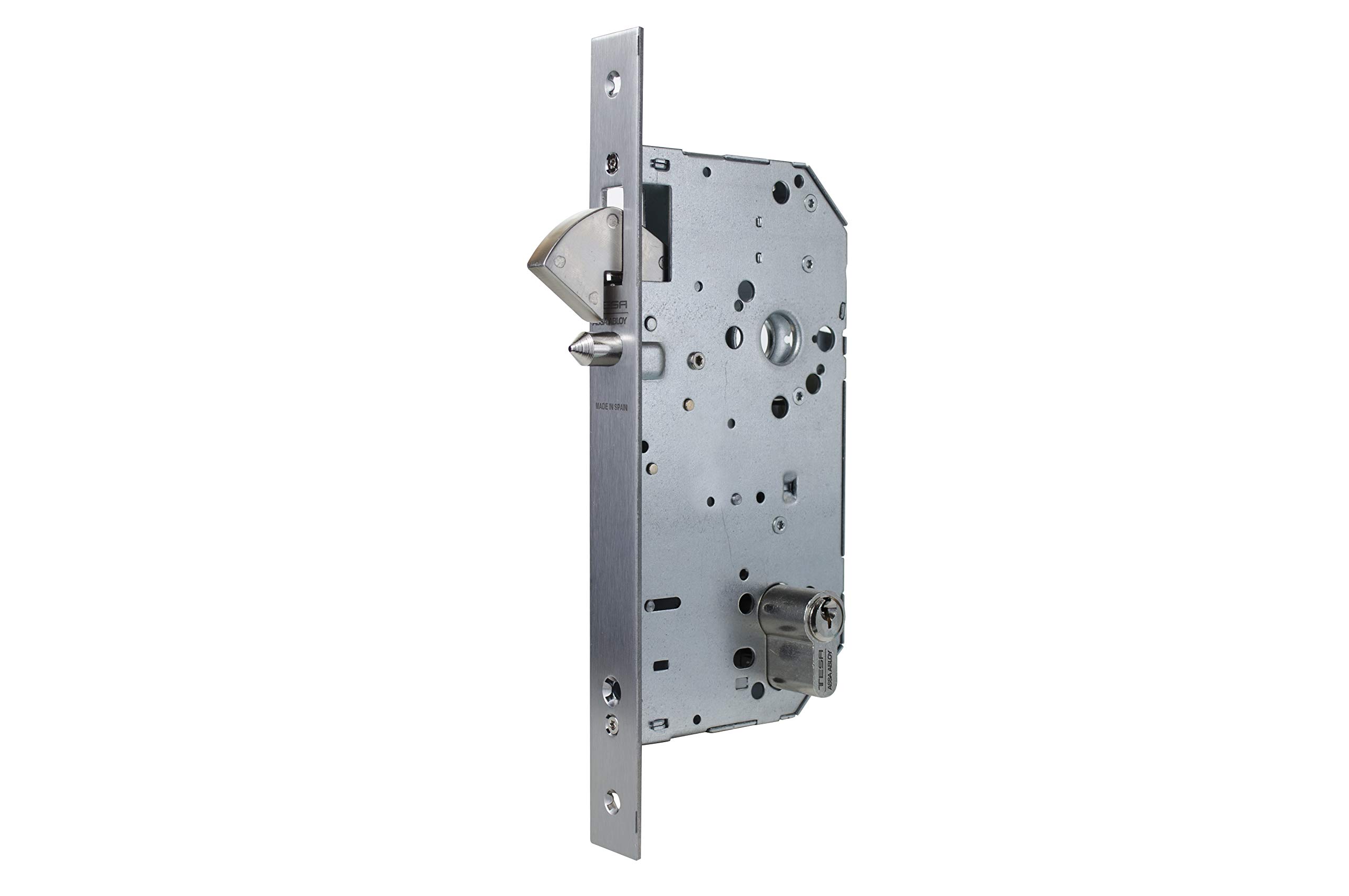 Tesa Assa Abloy 203860 Ai Safety Lock for Wooden Doors, 60 mm