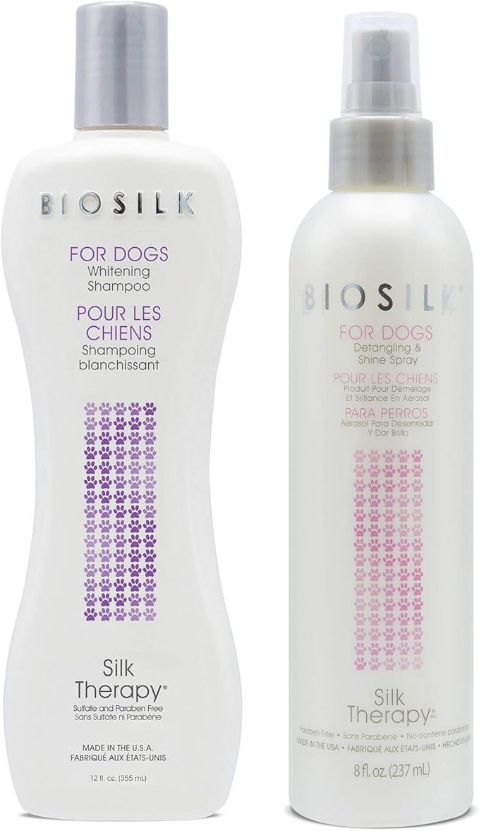 biosilk for dogs detangling and shine spray