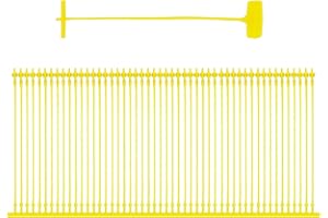 Satsonik 75mm(3 Inch) Yellow Tag Gun Barbs (Fasteners) for Any Standard Price Labels Clothing Tagging Attachers - 5000 Pcs