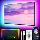 GIPOYENT TV Light Strip 5M Backlight RGB LED Bluetooth 16 Million Colors