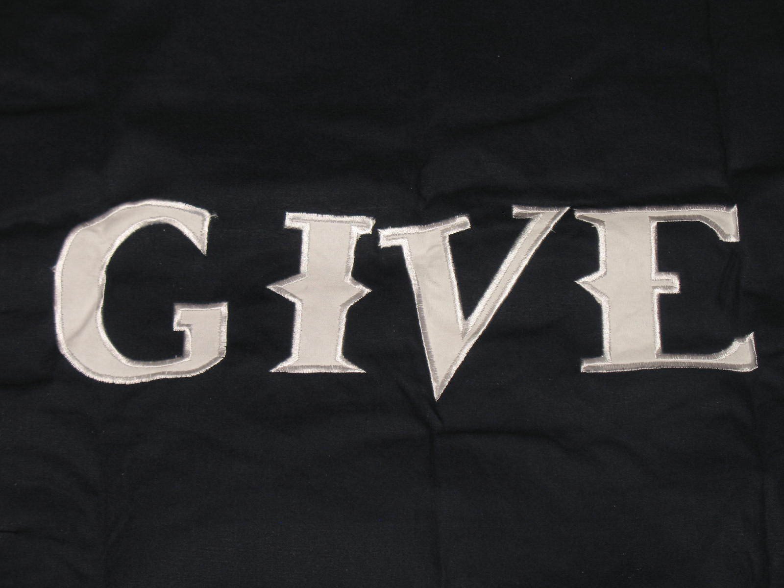 AES 3x5 Embroidered Sewn Commodore Perry Don't Give Up The Ship Cotton Flag 3'x5'