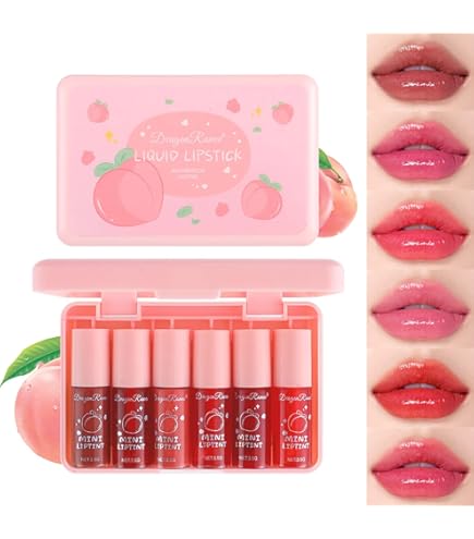 Amazon.com : Miniling 6-Color Korean Lip Tint Set - Watery, Velvet