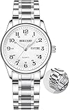 Gosasa Easy-to-Read Quartz Watch for Seniors, Large