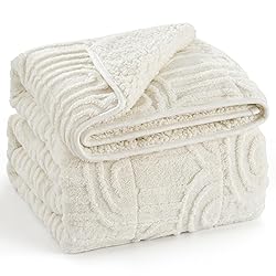 Wemore Jacquard Fleece Weighted Blanket Twin Size