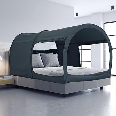 Buy Bed Tent Dream Tents Bed Canopy Shelter Cabin Indoor Privacy Warm Breathable Pop Up Twin Size For Kids And Adult Patent Pending Pitchblack Mattress Not Included Online In Hong Kong B07t4jv6zt