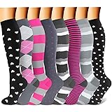 CHARMKING Compression Socks for Women & Men