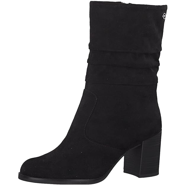 Tamaris Damen Stiefel 25088-31,Frauen Boots,Blockabsatz 7cm