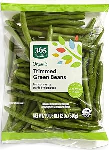 365 by Whole Foods Market Organic Trimmed Green Beans, 12 OZ